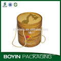 Ecofriendly fancy cylindrical cardboard box with lids